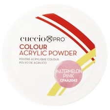 Colour Acrylic Powder - Watermelon Pink by Cuccio Pro for Women - 1.6 oz