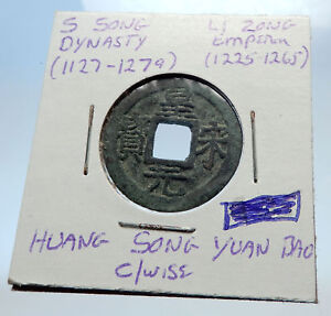 1225AD-CHINESE-Southern-Song-Dynasty-Genuine-LI-ZONG-Cash-Coin-of-CHINA-i71494