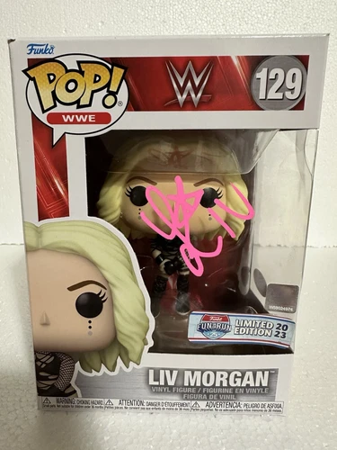Liv Morgan WWE Funko Pop #129 JSA Certified