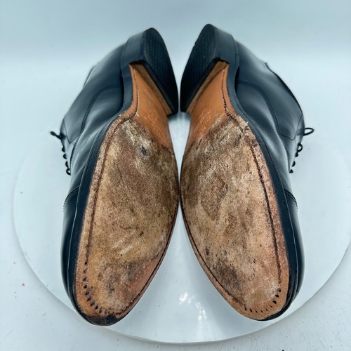 Allen Edmonds Park Avenue Men Size 11B Black Leather Cap Toe Oxford Dress Shoes - Picture 8 of 12