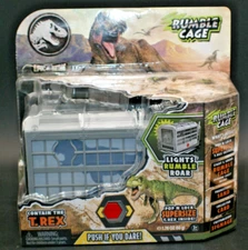 Rumble Cage Jurassic World Captivz Epic Battles T-Rex with Lights and Sounds NEW