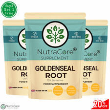 Goldenseal Root Capsules Anti-Inflammatory 6000mg (12% Berberine) Health
