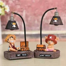 Figurine One Piece Anime Figure Night Light Monkey-D-Luffy Tony Chopper Lamp