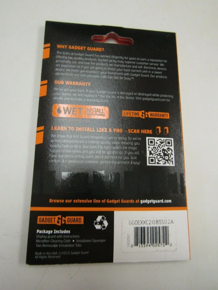 PROTECTOR PANTALLA GADGET, SAMSUNG GALAXY S8, ¡LEER POR FAVOR! 8682 Foto 2 de 3