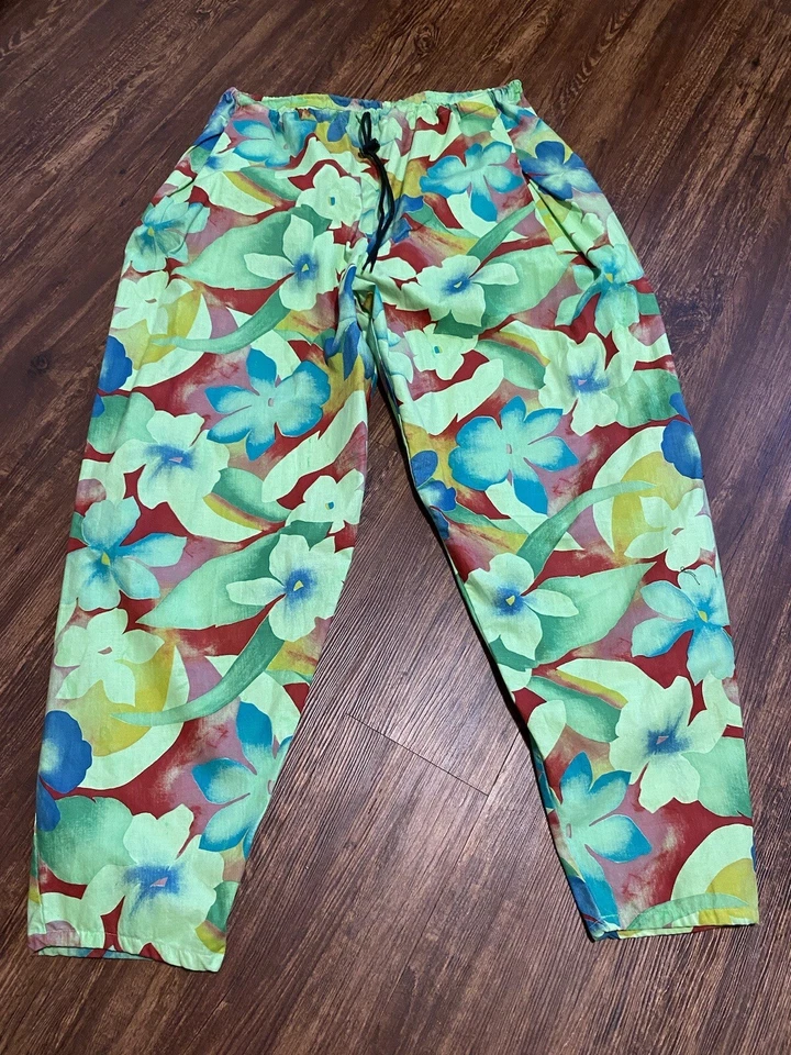 Pantalones de playa vintage holgados talla única de EE. UU. Foto 2 de 4