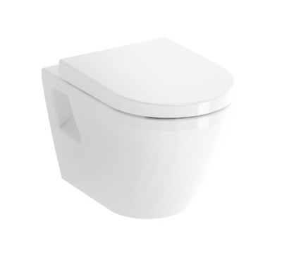 VitrA Integra Wand-WC mit VitrAhygiene, weiß offene Befestigung 7062B003-0075
