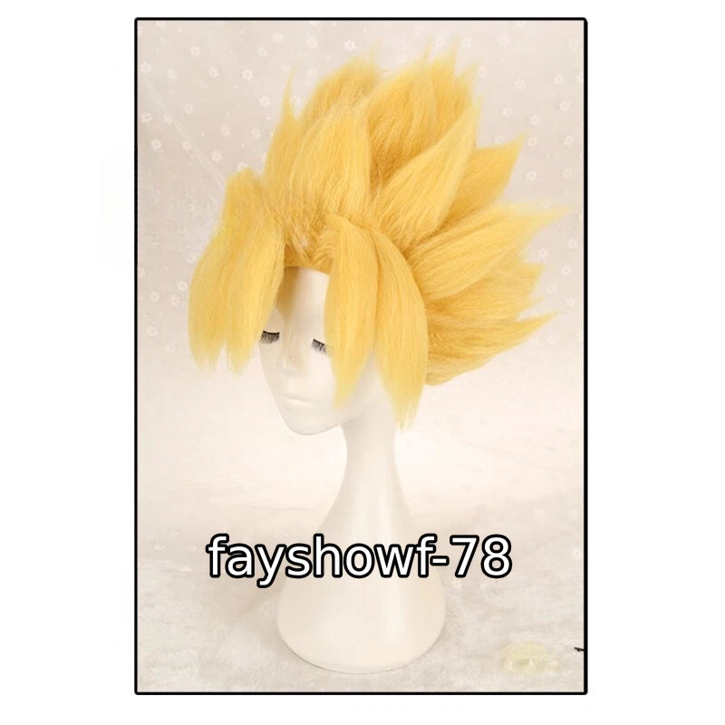 Peluca Cosplay Super Saiyajin Goku 1:1 Kakarotto Pelo Halloween Realizar Disfraz Regalo Foto 3 de 4