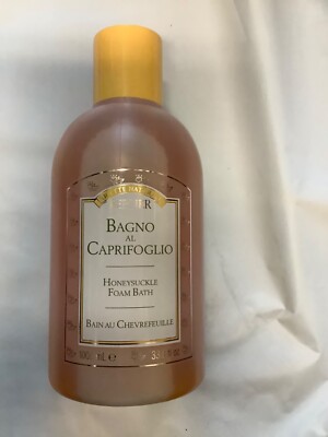 Perlier Bagno al caprifoglio honeysuckle foam bath Bain au chevrefeuille 33.8oz