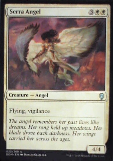 Serra Angel - Dominaria: #33, Magic: The Gathering Nm R128