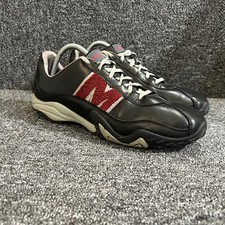 Merrell Sprint Varsity Trainers Womens 8.5 Black Leather Y2K Comfort Unisex Mens