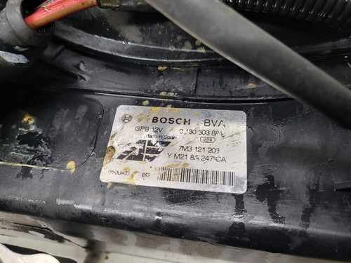 VW Sharan Kühlerpaket Lüfter Lüftermotor Wasserkühler 7M3121203 7M3959455A (94 - Bild 6 von 9