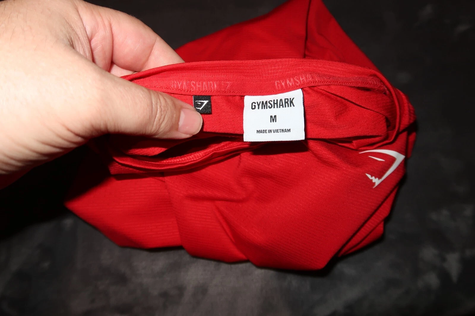 gymshark performance activewear ss euc shirt