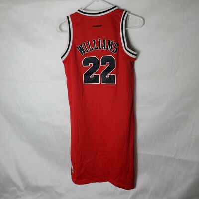 Vtg Chicago Bulls Reebok NBA Authentics #22 Jason Williams