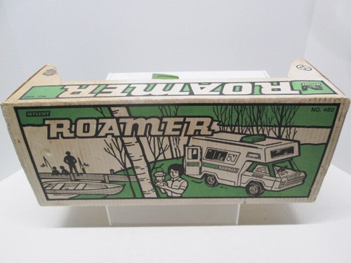 Rare 1973 NYLINT TOYS "ROAMER" MOTOR HOME RV CAMPER - NEAR MINT IN ORIGINAL BOX! - Picture 3 of 5
