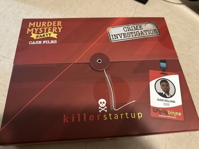 University Games MURDER MYSTERY PARTY : Killer Startup Reset Complete NEW