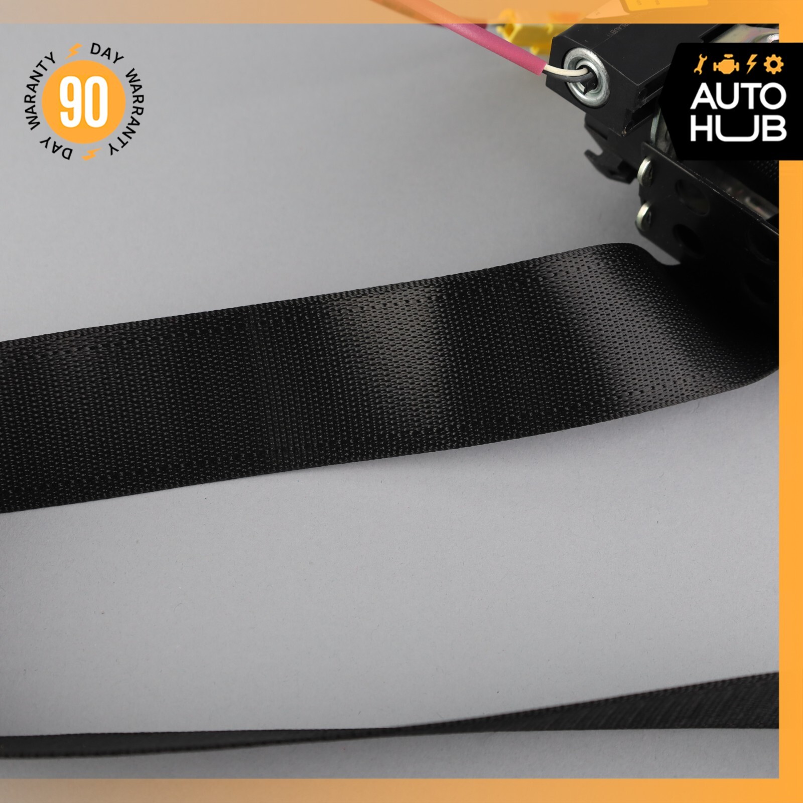 09-13 Maserati Quattroporte S M139 Rear Left or Right Side Seat Belt Black OEM