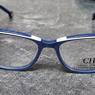 NWT Carolina Herrera VHE836K Tortoise Blue Cat Eye 51mm Eyeglasses Amazon.com: Eyeglasses CH by Carolina Herrera VHE 851 K  main image 2