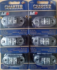 6-pack lot charter courtesy 2.5 inch white Led Accent Light  12 Volt Boat auto