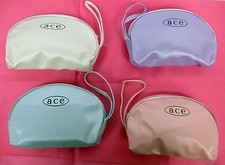 LOT OF 2--5 X 7.5 " MAKE UP COSMETIC BAG CASE--BG2604