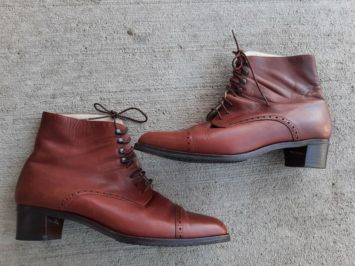 Yanko espana shoes 26317001 women size 9.5 Brown Leather