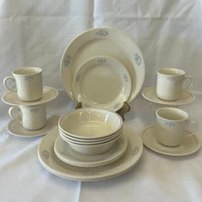 Set of 20 Corelle LACE BOUQUET Dinnerware for 4 People - FULL SET‼️