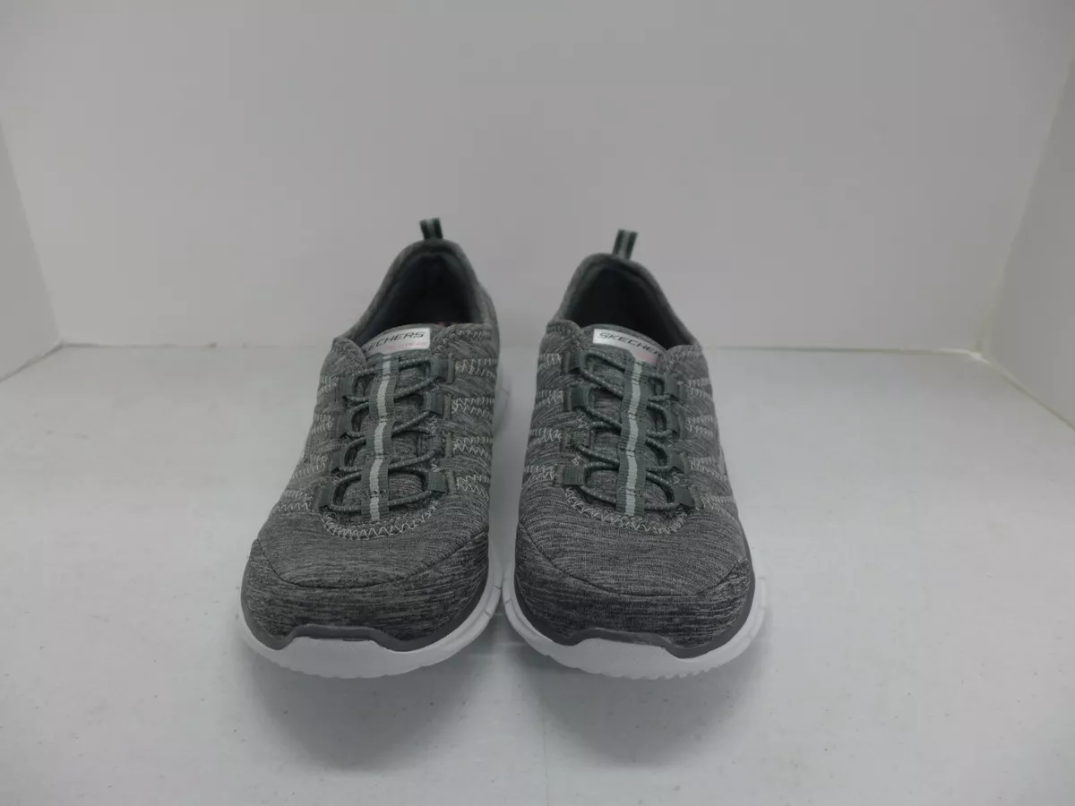 Skechers Flex Memory Foam Gel Infused Glider Electricity Womens Size Gray New | eBay