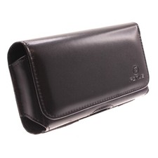 For Samsung Galaxy S21/S20/Plus - Leather Case Belt Clip Swivel Holster
