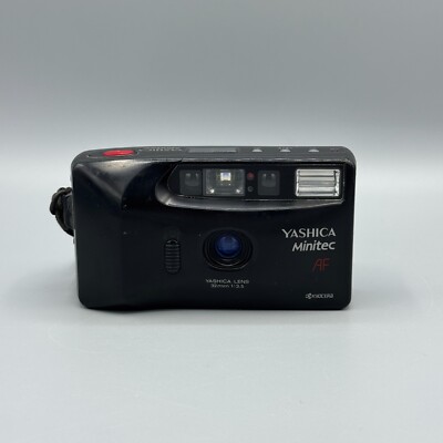 Yashica Minitec AF analoge Point&Shoot Kamera - GUT / GETESTET