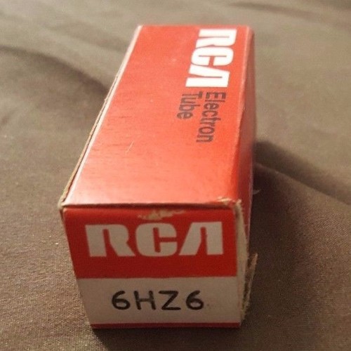 2 tubi elettronici RCA vintage 6HZ6 radio tv nos nuovi con scatola - Foto 5 di 7