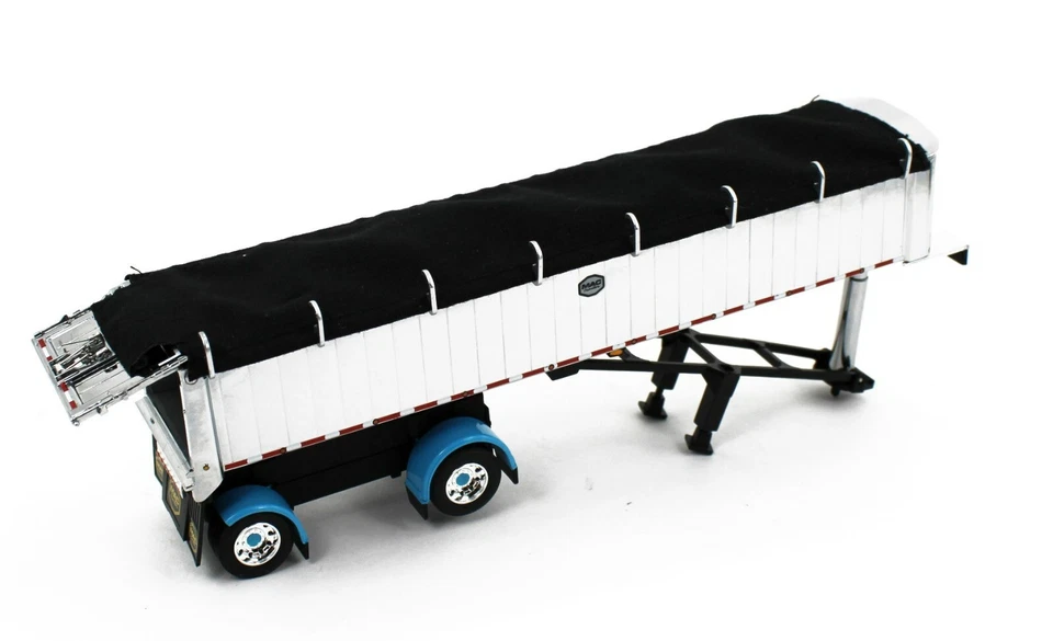 DCP 1:64 *CHROME* MAC COAL END DUMP Spread-Axle Trailer *NEW* - Image 2 of 2