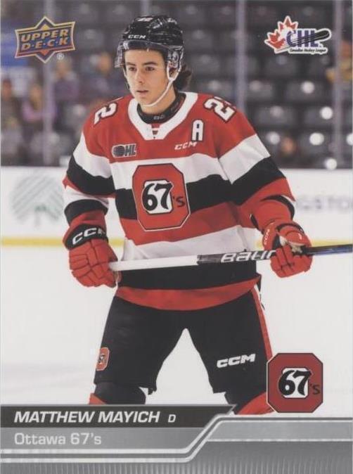 2023-24 Upper Deck CHL - Matthew Mayich #70 - 1 of 1