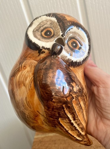 Vintage Babbacombe Pottery Philip Laureston Owl - Scissor/String Holder 6” - Picture 10 of 14