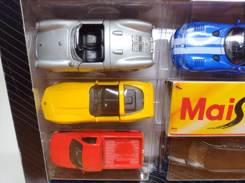 1997 Maisto Power Racer 8 Motorized Die-Cast Car Box Set #22009 - Bild 2 von 7