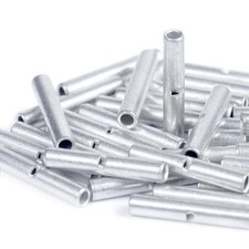 UL Listed Non Insulated Butt Connectors 26-24 AWG, 100 pcs Electrical Seamles...