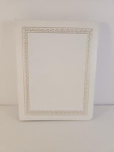 Vintage White Wedding Album Small Photo Book, TAP Prelude 57