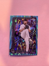 2025 Topps Chrome  - Carson Palmquist #USC173 Aqua Raywave Refractor /199 (RC)