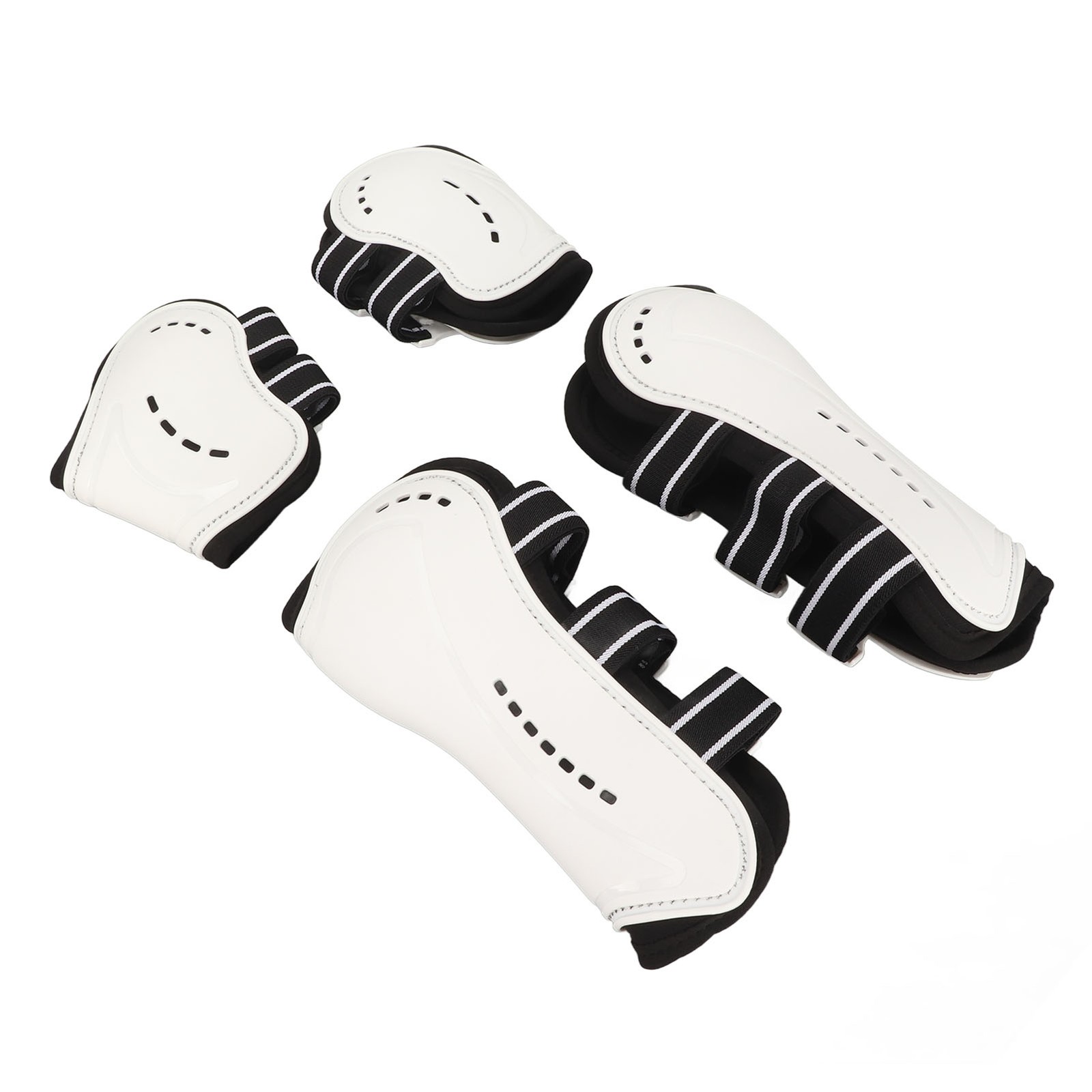 Adjustable Open Front Horse Tendon Boots Shock Absorbing For Jumping Trending