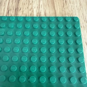 Lego Vintage Green Thin Base Plate Flat