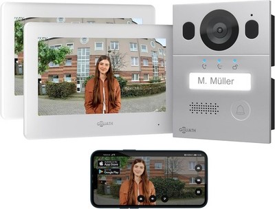 GOLIATH Video Türsprechanlage Basic Line 2 Draht Bus Gegensprechanlage App