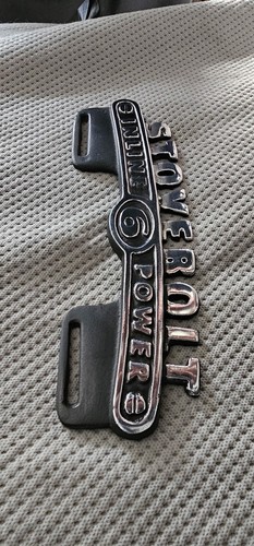 Chevrolet License Plate Topper 216 Styleline Fleetline 3100 Truck Bel Air 235 - Picture 5 of 7