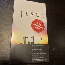 Jesus VHS NEW/SEALED With JESUS (Brian Deacon...