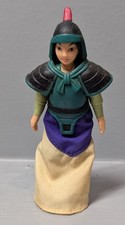 Mulan 4" action figure complete with armor 1998 McDonalds Happy Meal