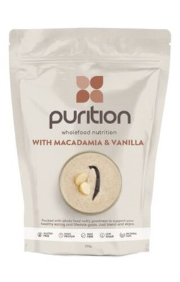 Purition Purition Wholefood Nutrition mit Macadamia & Vanille 250g