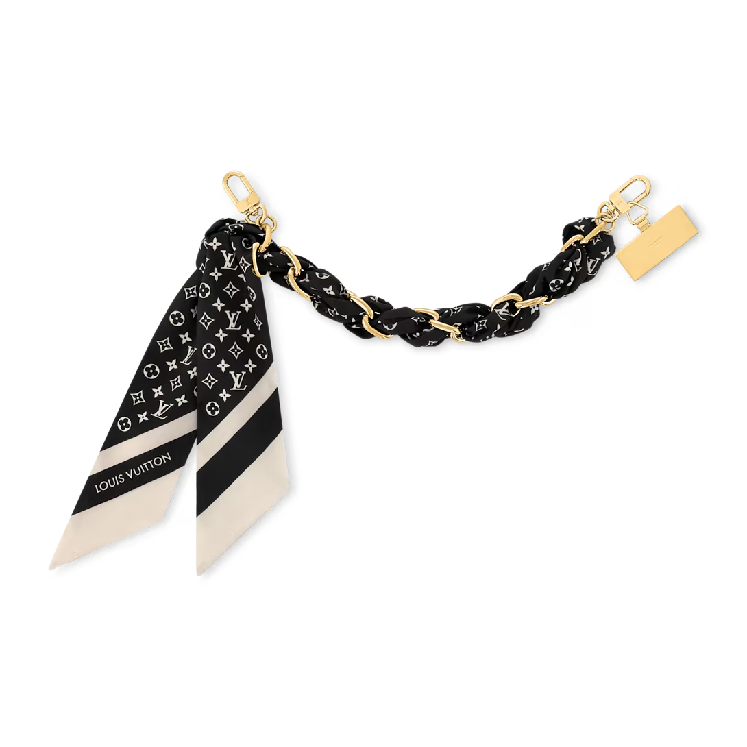 NEW Louis Vuitton Monogram Silhouette Bag Charm And Phone Strap