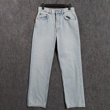 Reformation Jeans Womens 26 Light Wash High Rise Straight Tahoe Denim Button Fly