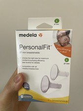 Medela PersonalFit 2pc 27mm Breast Shields Large Authentic