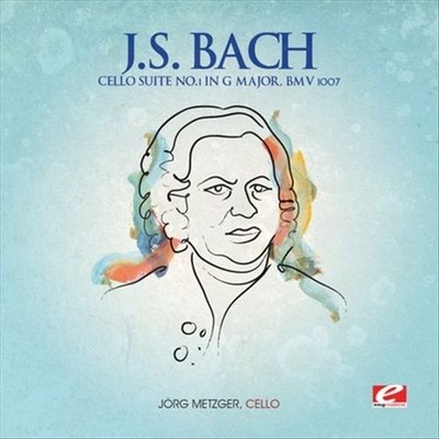 J.S. Bach Cello Suite No.1 BWV 1007 von Jörg Metzger Klassik CD G-Dur