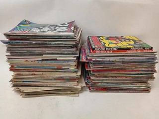 2000 AD Huge Bundle 1980s Progs inc Judge Dredd Annual 1987