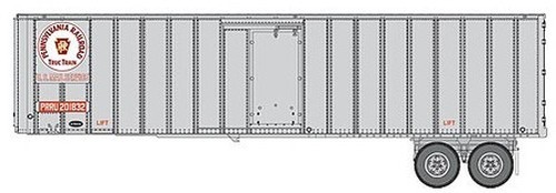 Walthers SceneMaster 949-2609 Accesorio HO Escala HO Remolque Flexi-Van 40' PRR | Zustand: Nuevo
