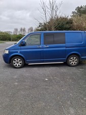volkswagen transporter t5 55 plate 7 seater  2.5 turbo diesel auto